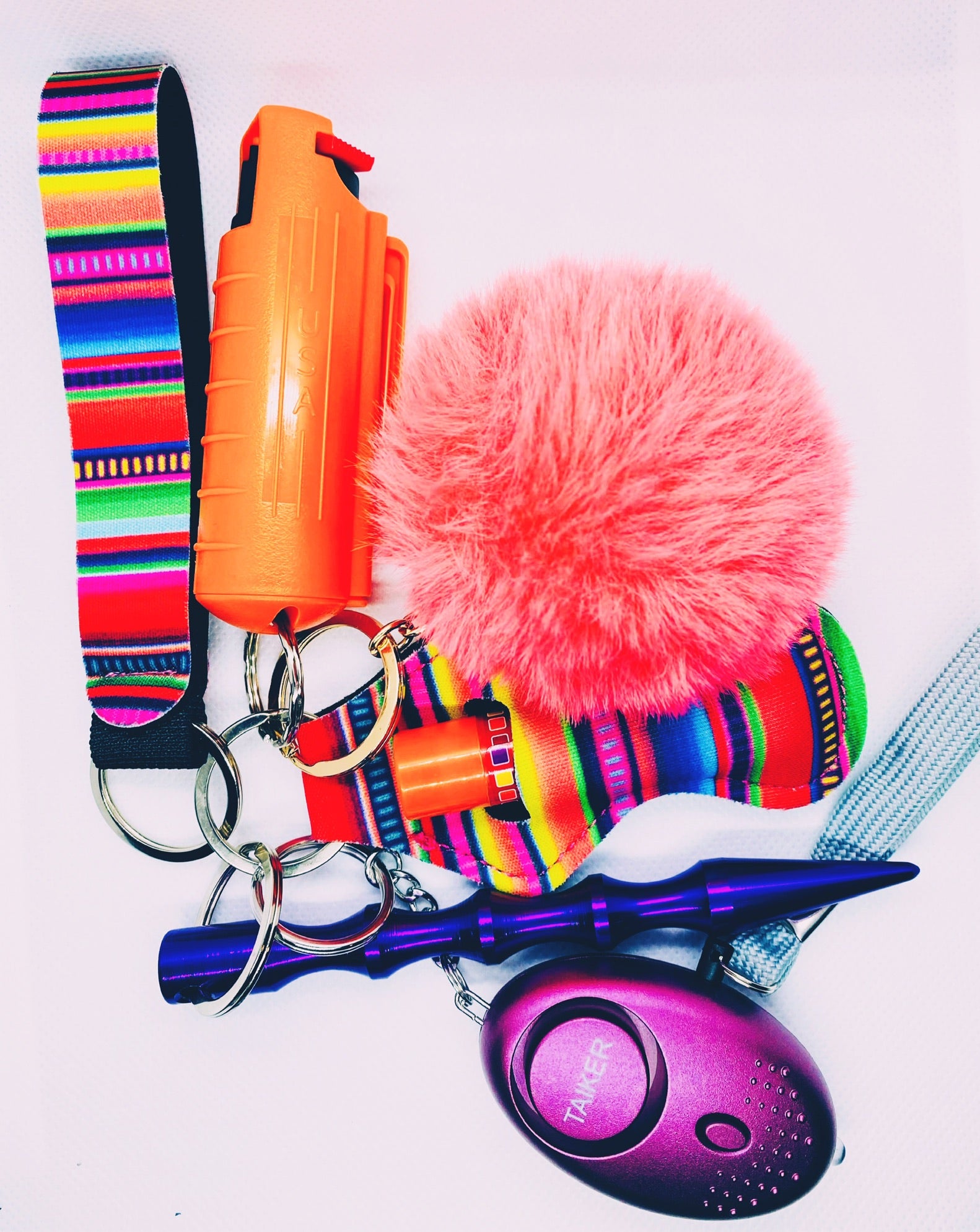 Self defense keychains