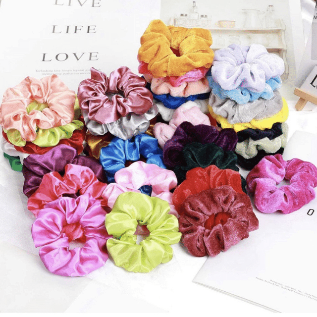 hair scrunchies