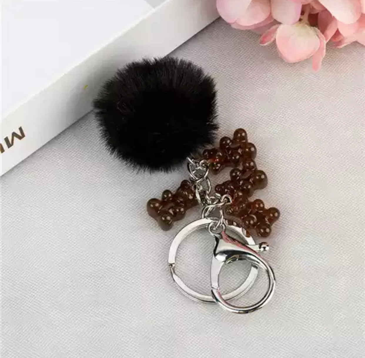 Pom Pom Keyring