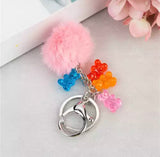 Pom Pom Keychain