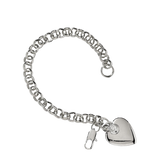 Bracelet With Heart Pendant